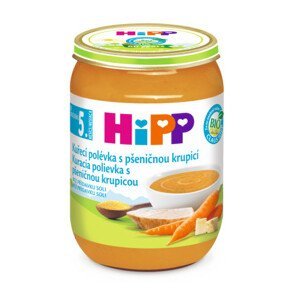 HiPP POLÉVKA BIO Kuřecí s pšeničnou krupicí 190g