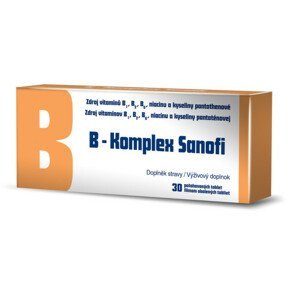 B-Komplex Sanofi 30 potahovaných tablet