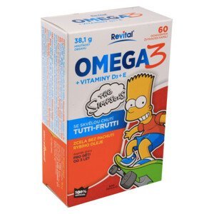 The Simpsons Omega 3+vit.D+vit.E cps.60
