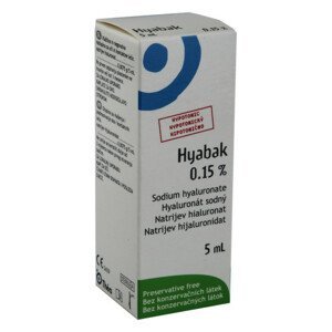 Hyabak 0.15% gtt.oph.5ml