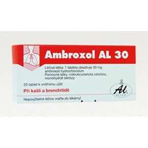AMBROXOL AL 30MG neobalené tablety 20
