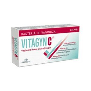 Vitagyn C - vaginální krém s kyselým pH 30g