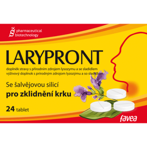 Favea Larypront se šalvějovou silicí tbl.24