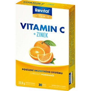 Revital Vitamin C+zinek tbl.30