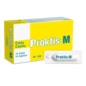 Proktis-M čípky 10x2g