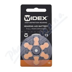 Baterie do naslouchadel Widex 13 6ks
