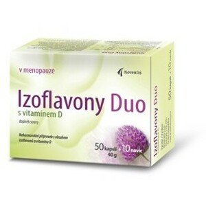 Izoflavony Duo s vitamínem D cps.50+10