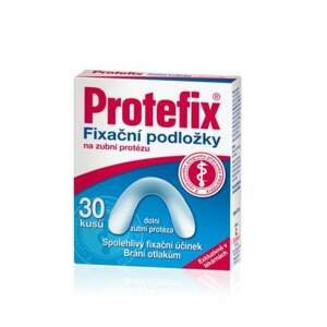 Protefix Fixační podložky - dolní zubní protéza 30ks