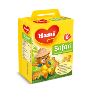 Hami Safari dětské sušenky 180g 6M+