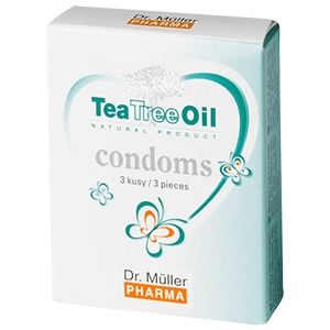 Tea Tree Oil kondomy 3ks Dr.Müller