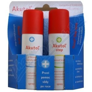 AKUTOL spray + Akutol STOP spray DUOPACK 2x60ml