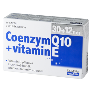 Coenzym Q10 30mg+vitamin E 12mg cps.30 Dr.Müller
