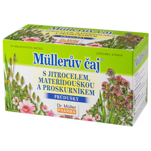 Müllerův čaj s jitrocelem (průdušky) 20x1.5g