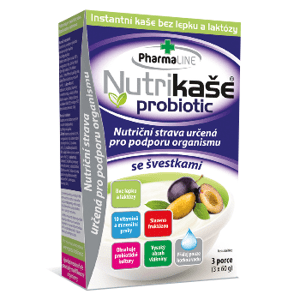 Nutrikaše probiotic se švestkami 180g (3x60g)