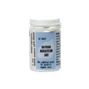 AKH Natrium muriaticum 60 tablet