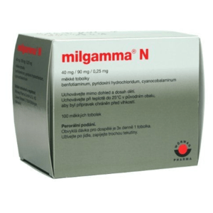 MILGAMMA N 40MG/90MG/0,25MG měkké tobolky 100