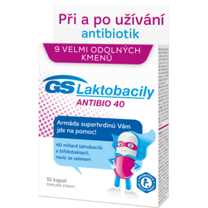 GS Laktobacily Antibio40 cps.10 2017