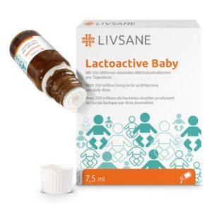 LIVSANE Lactoactive Baby PROBIOTIKA kapky pro kojence 7.5 ml