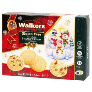 Walkers Bezlepkové máslové sušenky 280g