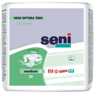 Seni Optima Trio Medium Inkontinenční kalhotky s pásem, noční, boky 70 - 1