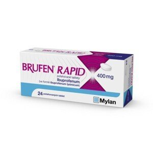 BRUFEN RAPID 400MG potahované tablety 24 I