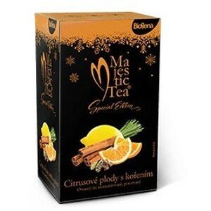 Čaj Majestic Tea Citrusové plody s kořením 20x2.4g
