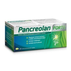 PANCREOLAN FORTE 6000U enterosolventní tableta 60