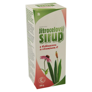 Herbacos Jitrocelový sirup s Echinac.a vit.C 320g - II. jakost