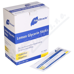 Vatová tyčinka s glycerinem Lemon-Swab 10cm 75ks - II. jakost