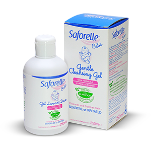 SAFORELLE Bébé jemný čistící gel 250ml - II. jakost