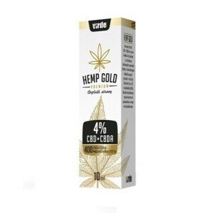 CBD+CBDA 4% konopný olej Hemp Gold 10ml