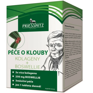 Priessnitz Kolag+Boswellie péče o klouby tbl.90+30 - II. jakost