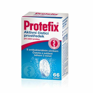 Protefix Aktivní čistící tab.na zub.protézu tbl.66 - II. jakost