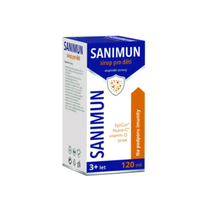 Sanimun sirup pro děti 120 ml - II. jakost