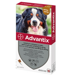 Advantix pro psy 40-60kg spot-on a.u.v.4x6ml