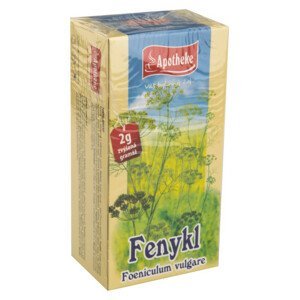 Apotheke Fenykl obecný čaj 20x2g - II. jakost
