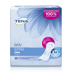 TENA Lady Extra - Inkontinenční vložky (20 ks) - II. jakost