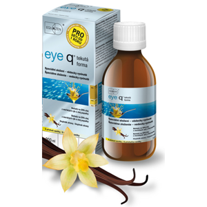 eye q tekutá forma s příchutí vanilky 200ml - II. jakost