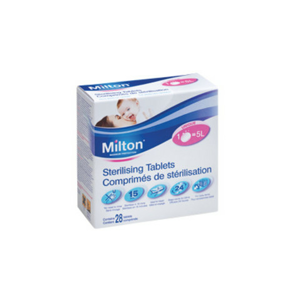 Milton sterilizační tablety 28ks - II. jakost