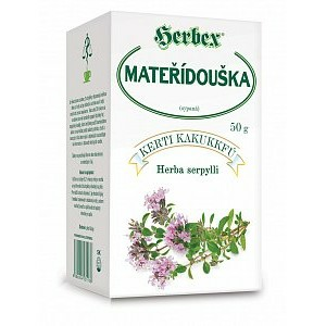 HERBEX Mateřídouška obecná čaj sypaný 50g - II. jakost