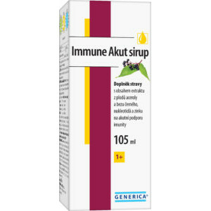 Immune Akut sirup 105 ml Generica - II. jakost