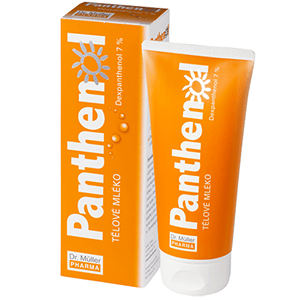 Panthenol tělové mléko 7% 200ml Dr.Müller - II. jakost