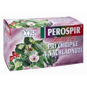 Perospir Bylin.čaj chřip.+nachl.20x1.5g Fytopharma - II. jakost