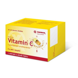 Farmax Vitamin C s postupným uvolňováním tob.60 - II. jakost