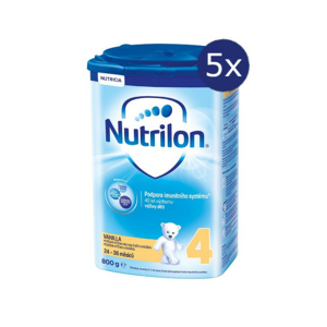 Nutrilon 4 Vanilka 800g - balení 5 ks