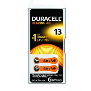 Duracell DA13 PR48 baterie do naslouchadel 6ks - II. jakost