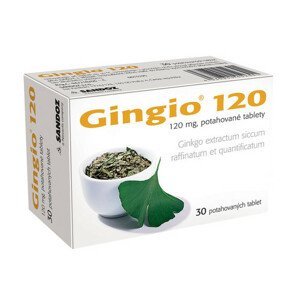 GINGIO 120MG potahované tablety 30