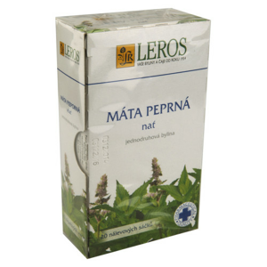 LEROS Mátový čaj n.s.20x1.5g - II. jakost