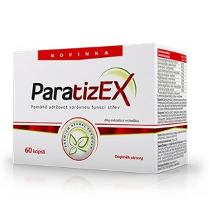 Paratizex 60 cps. bls CZE+SLO - II. jakost