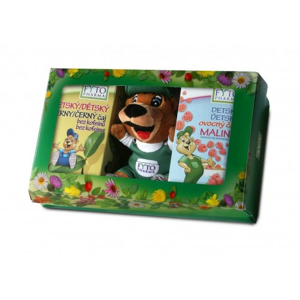 Dětská dárková kazeta s čaji a hračkou Fytopharma